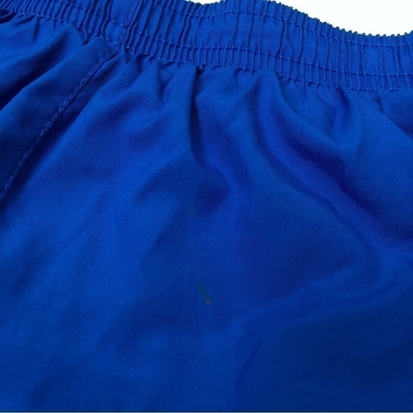 NIKE Women Running Shorts Dri-Fit Blue Green Grey White Swoosh Mesh Size XS - Picture 9 of 11